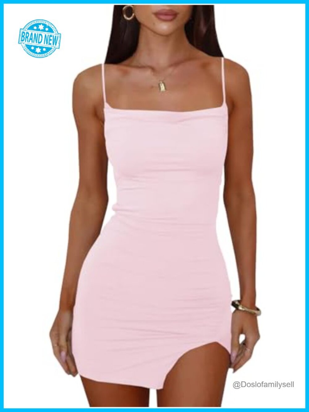 Women's Sexy Bodycon Sleeveless Bow Tie Mini Dress